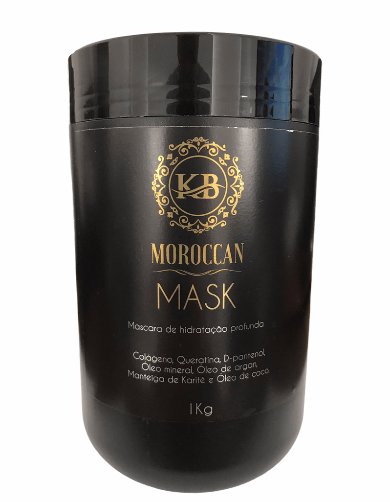 KB Moroccan Deep Hydrating Hair Mask 1Kg  34floz - Keratinbeauty